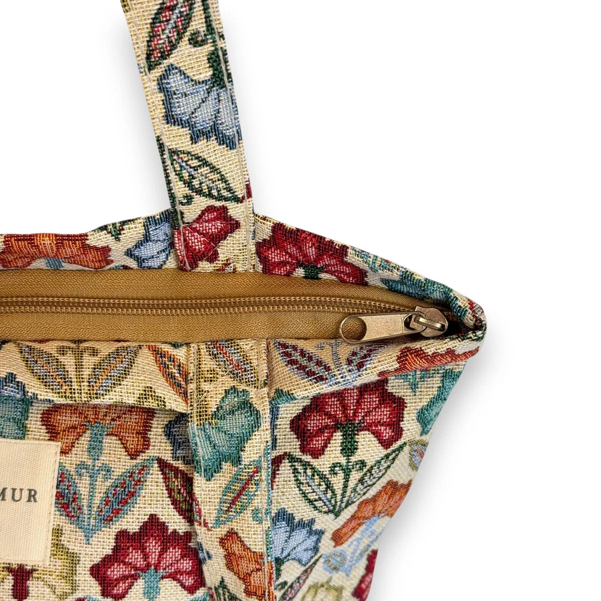 Tote Bag Flora (com fecho)