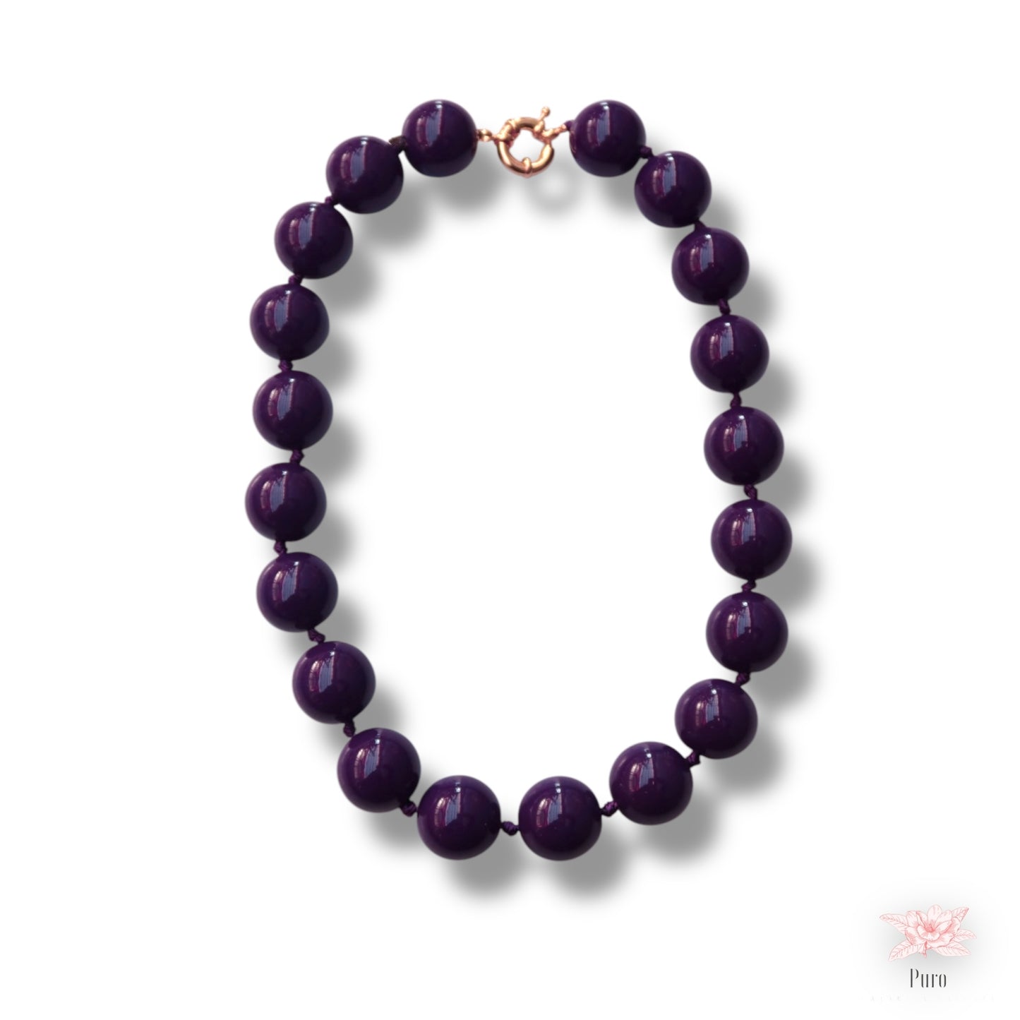 Collar de gran burbuja