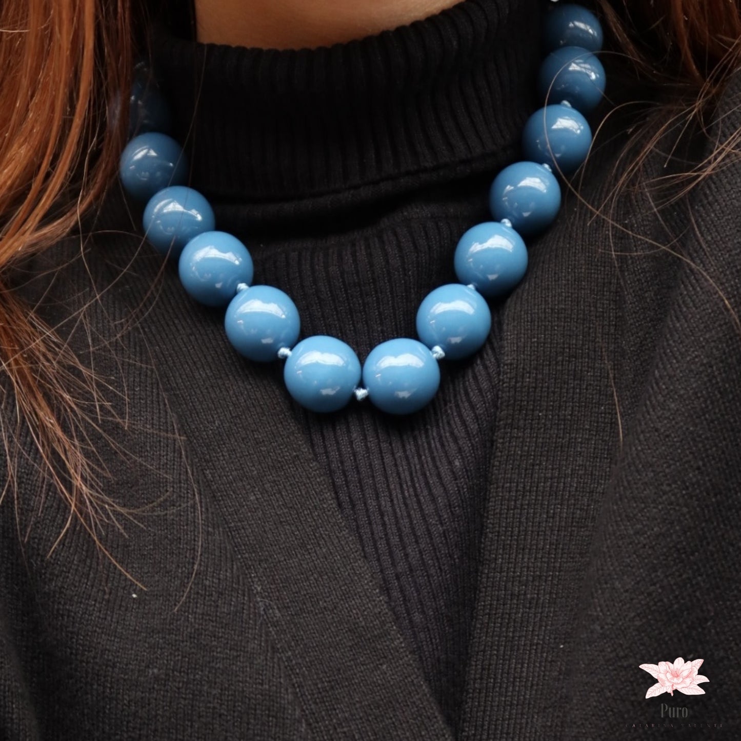 Collar de gran burbuja