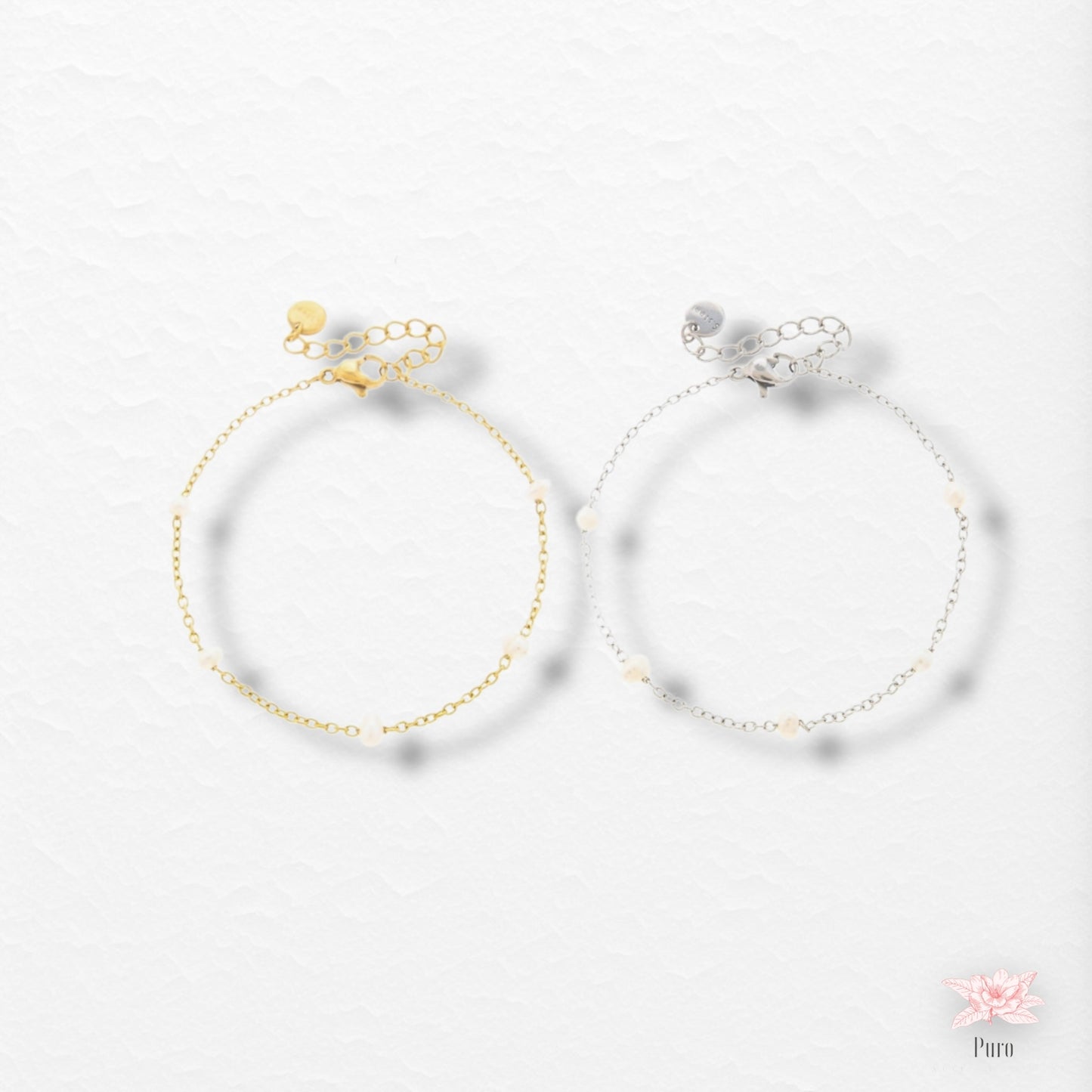 Pulseira Delicada de Pérolas