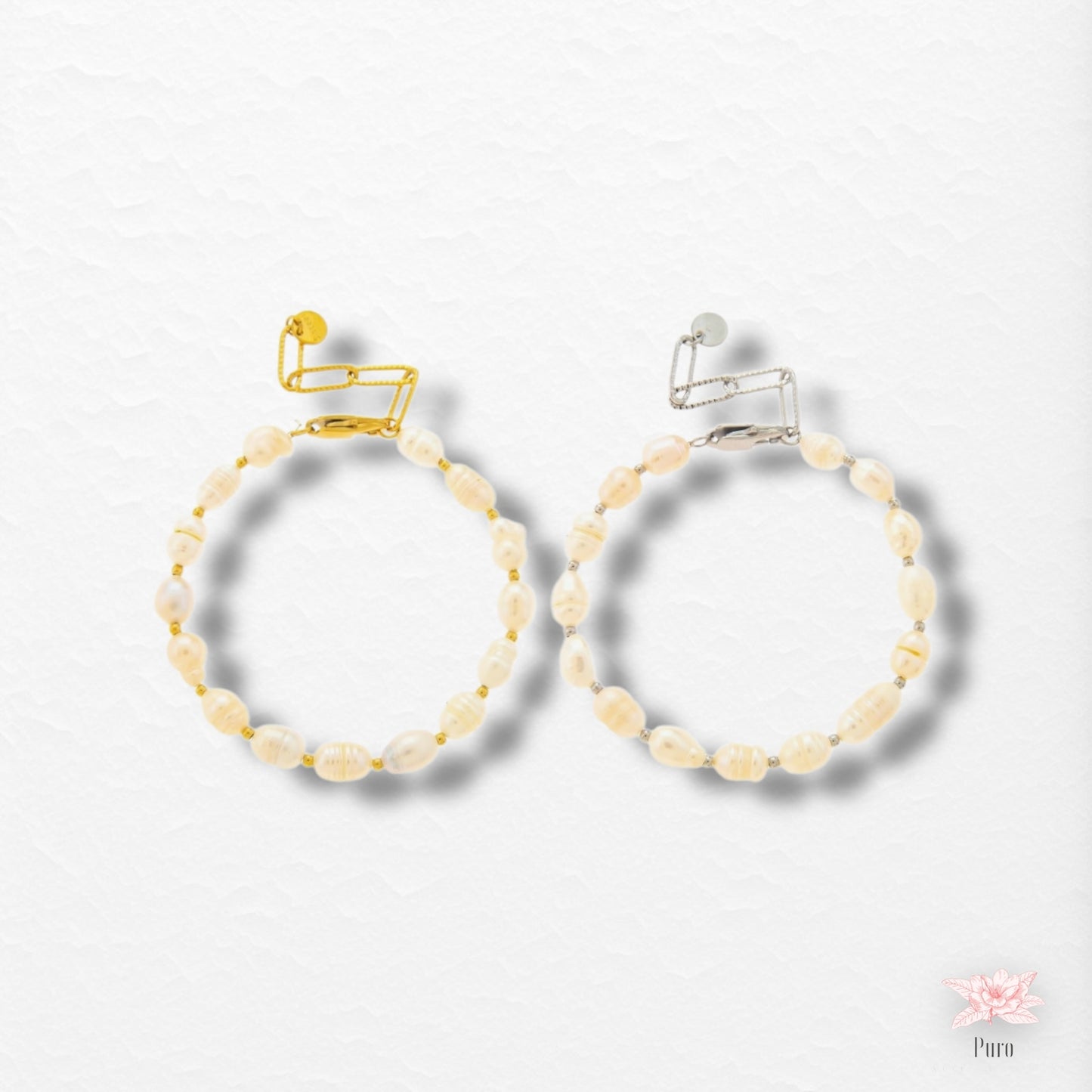 Pulseira Moderna de Pérolas- Tipo 2