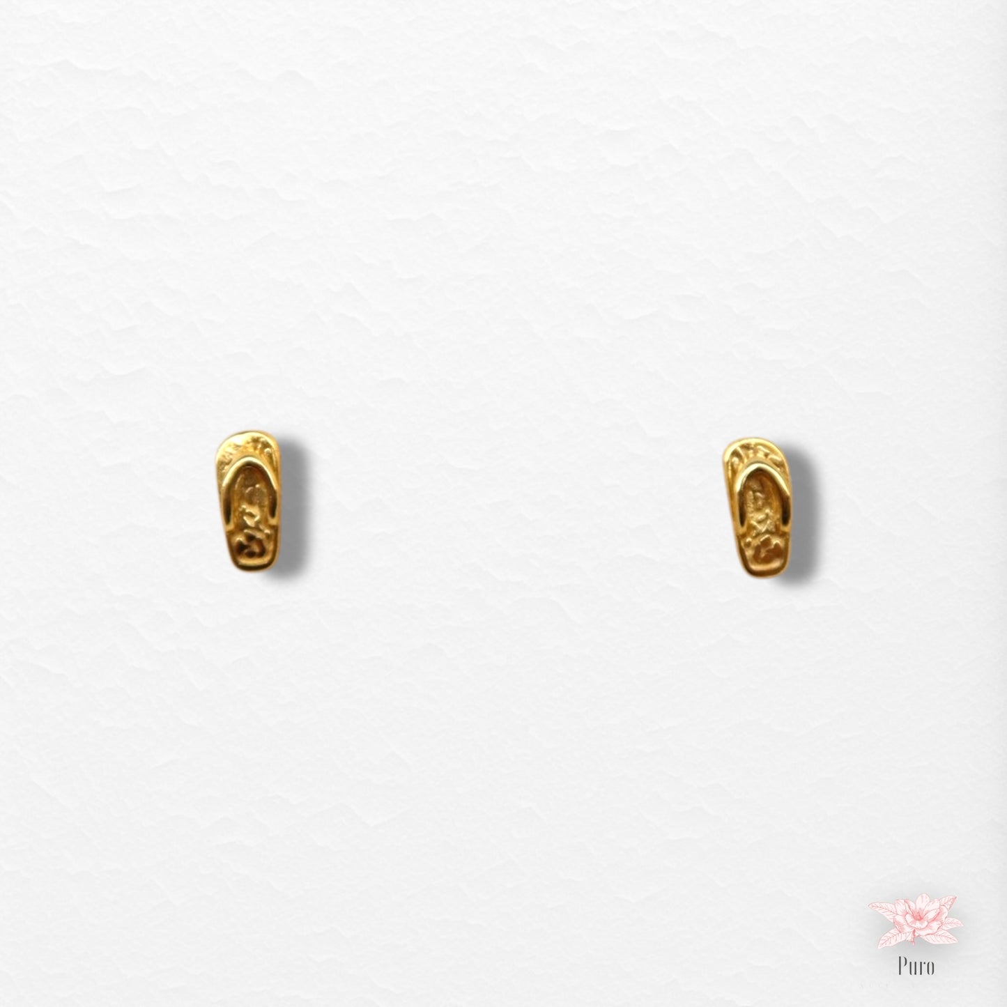 Pendientes de sandalias sencillas