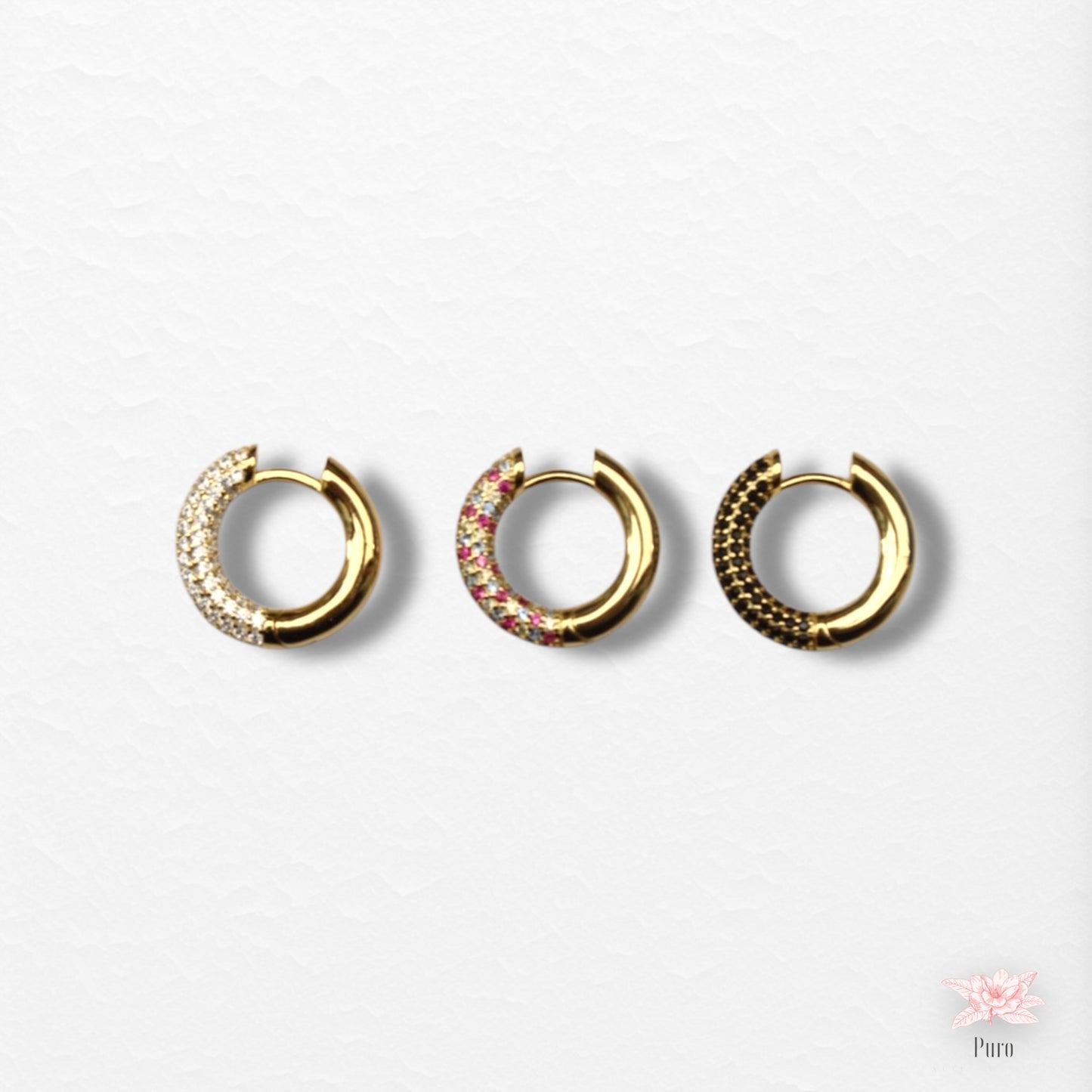 Hoops with Zirconias