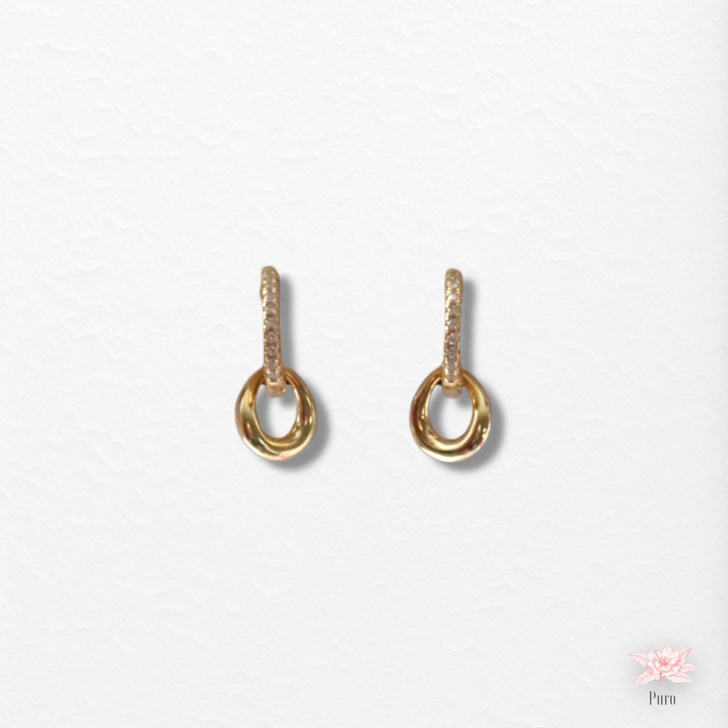 Pendientes colgantes circulares