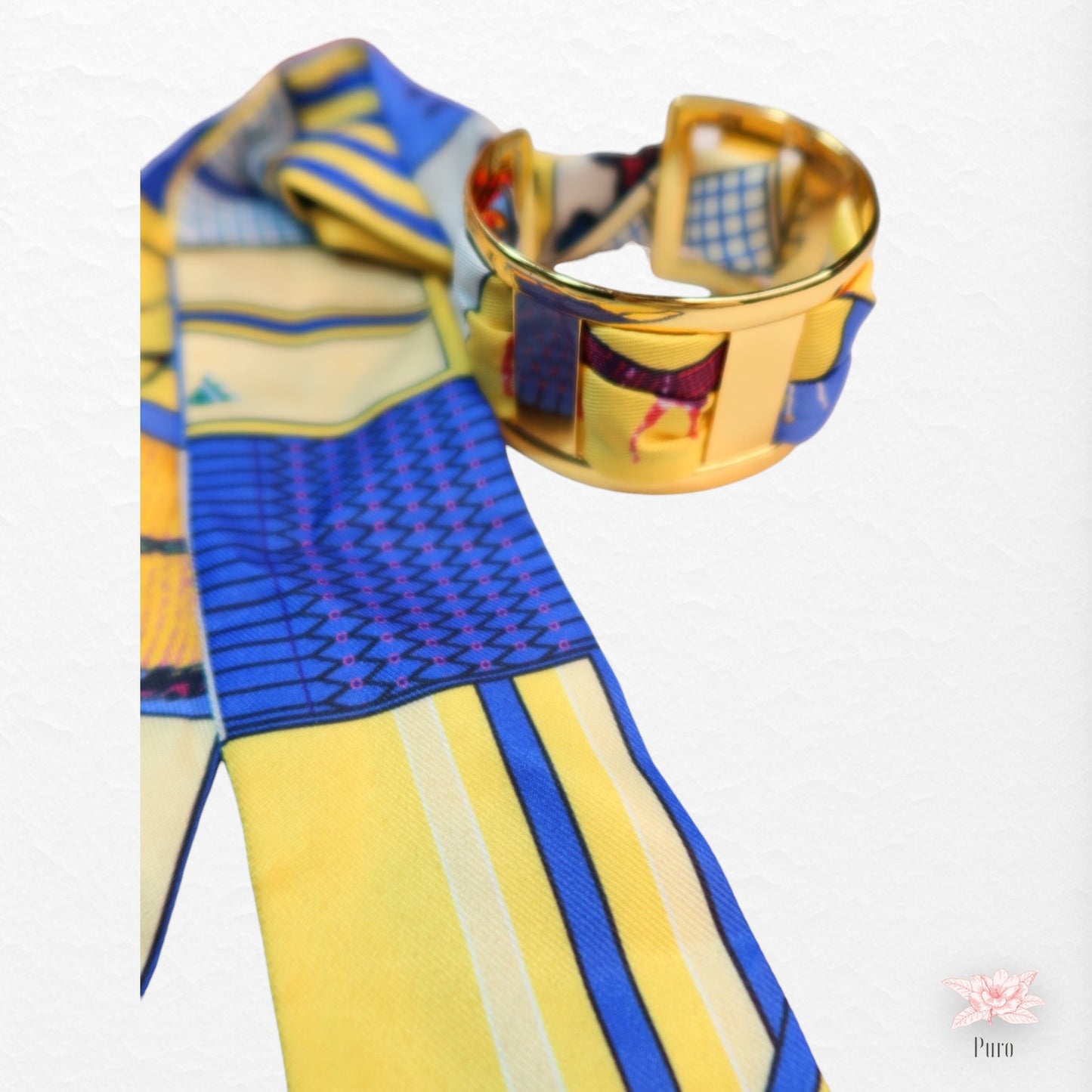 Escrava Com Tecido Estampado (Tipo 1)