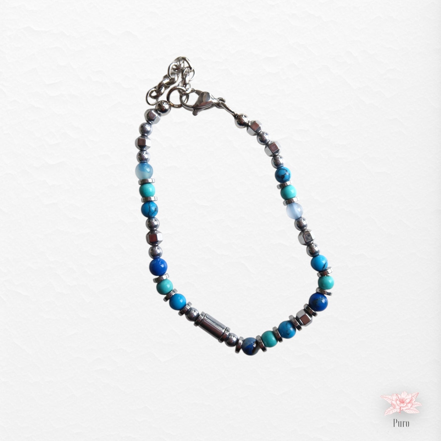 Pulseira Mix de Azuis