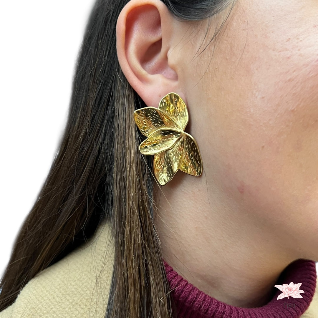 Brincos Meia Flor
