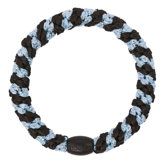 KKNEKKI Brown SeaBlue Glitter Stripe