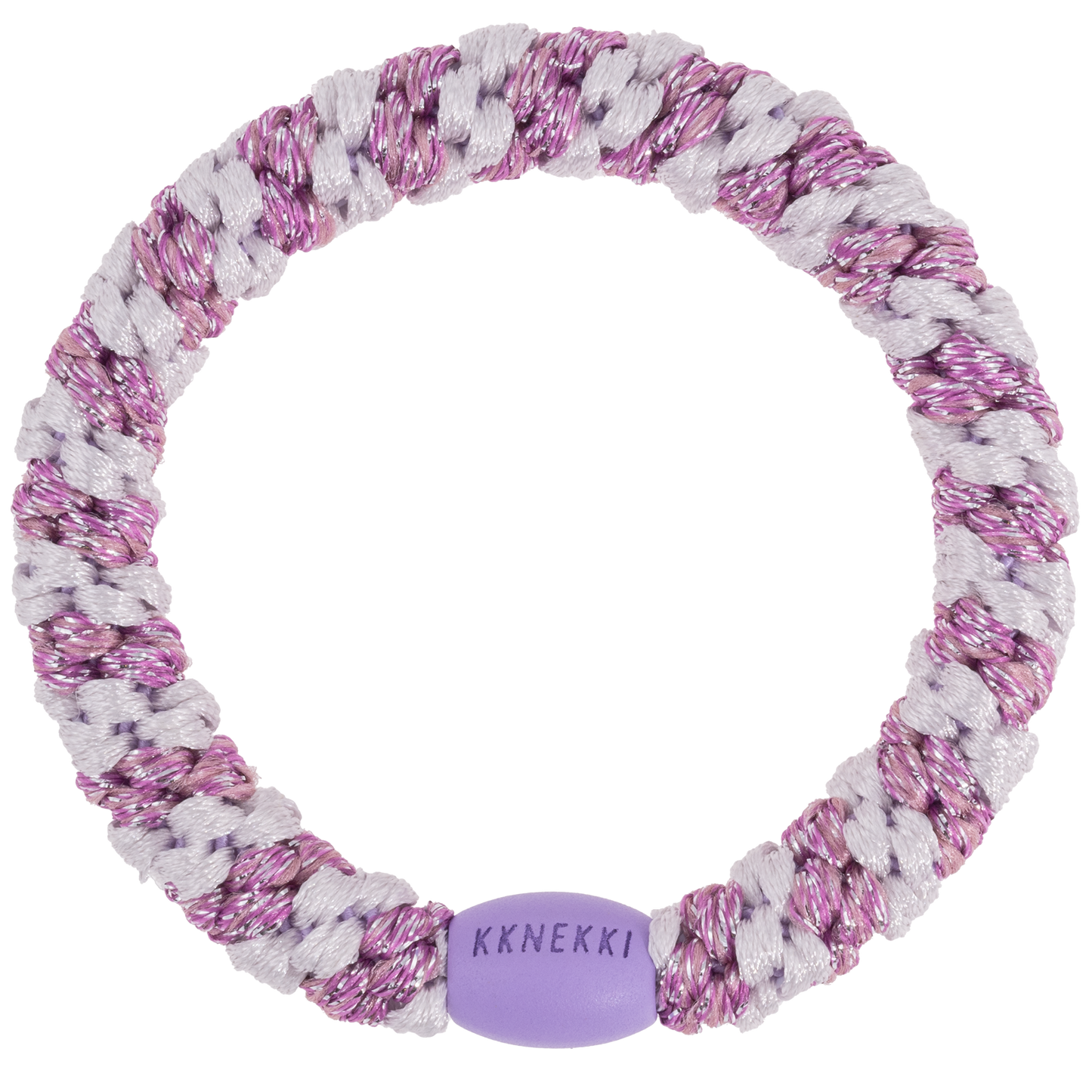 KKNEKKI Lavender Pink Glitter Stripe