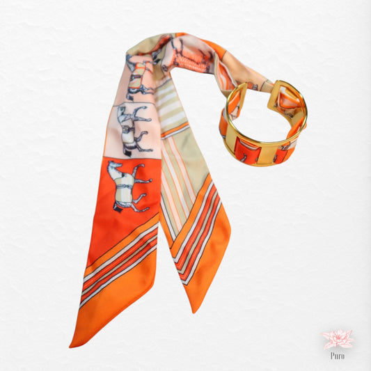Escrava Com Tecido Estampado (Tipo 2)