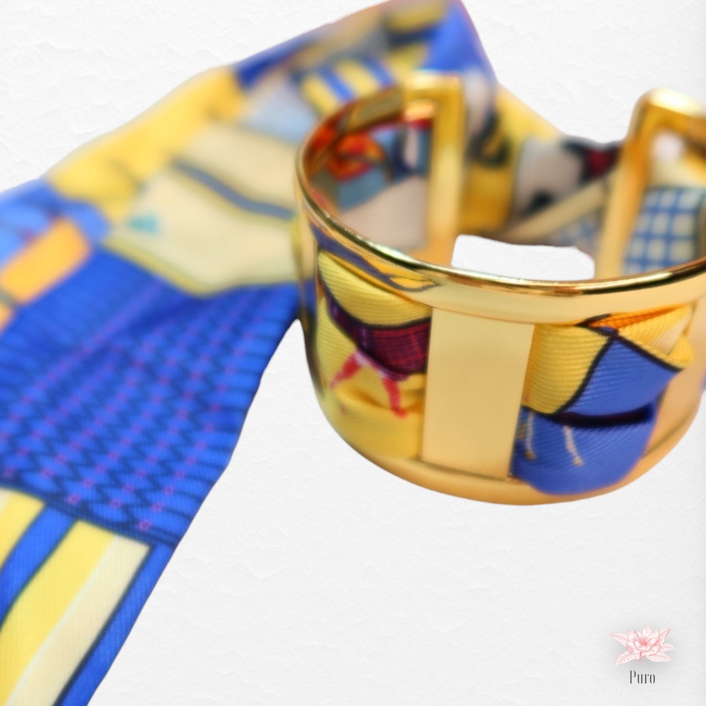 Escrava Com Tecido Estampado (Tipo 1)