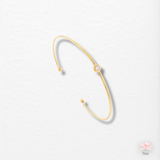 Escrava Minimalista Com Zircônia