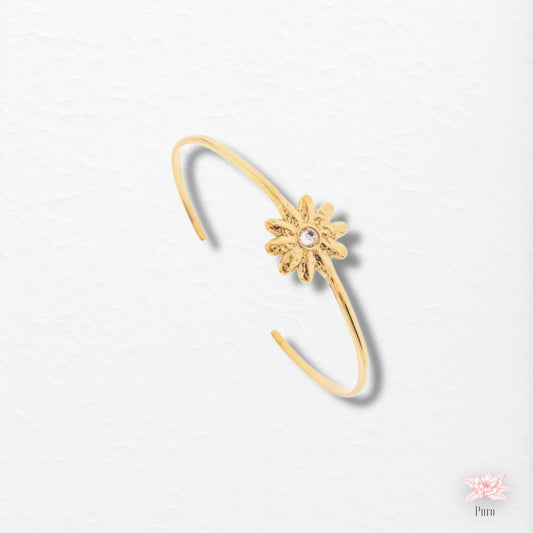 Escrava com Flor e Zircônia