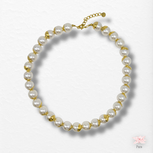 Colar Elegante de Pérolas