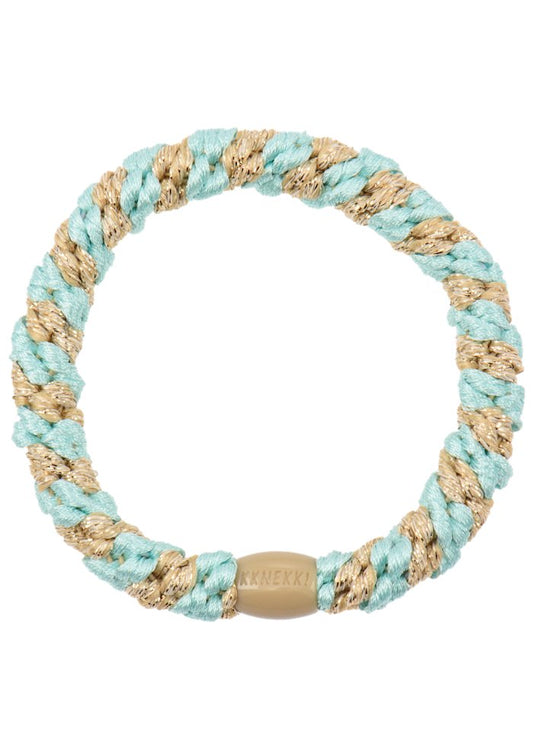 KKNEKKI Peppermint Beige Glitter Stripe